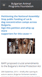 Mobile Screenshot of en.animalprograms.org